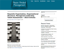 Tablet Screenshot of missionmindedmanagement.com